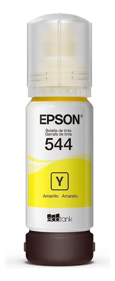 Refil de Tinta Epson T544 amarelo