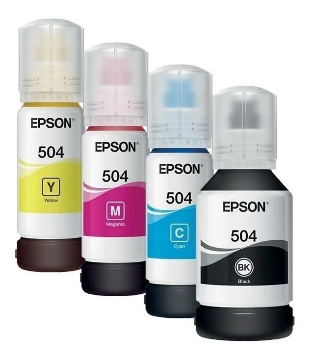 Kit de Refil Epson 504 4 cores