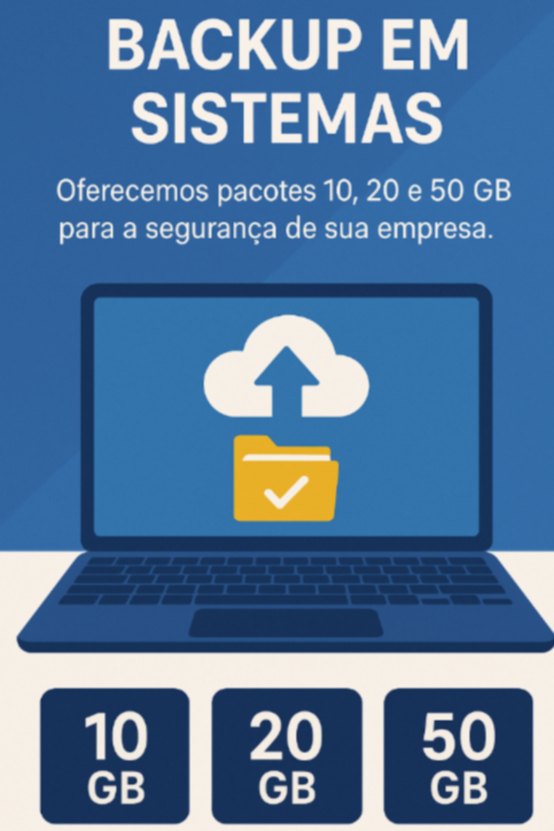 Sistema automático de backup de seu sistema, arquivos e pastas
