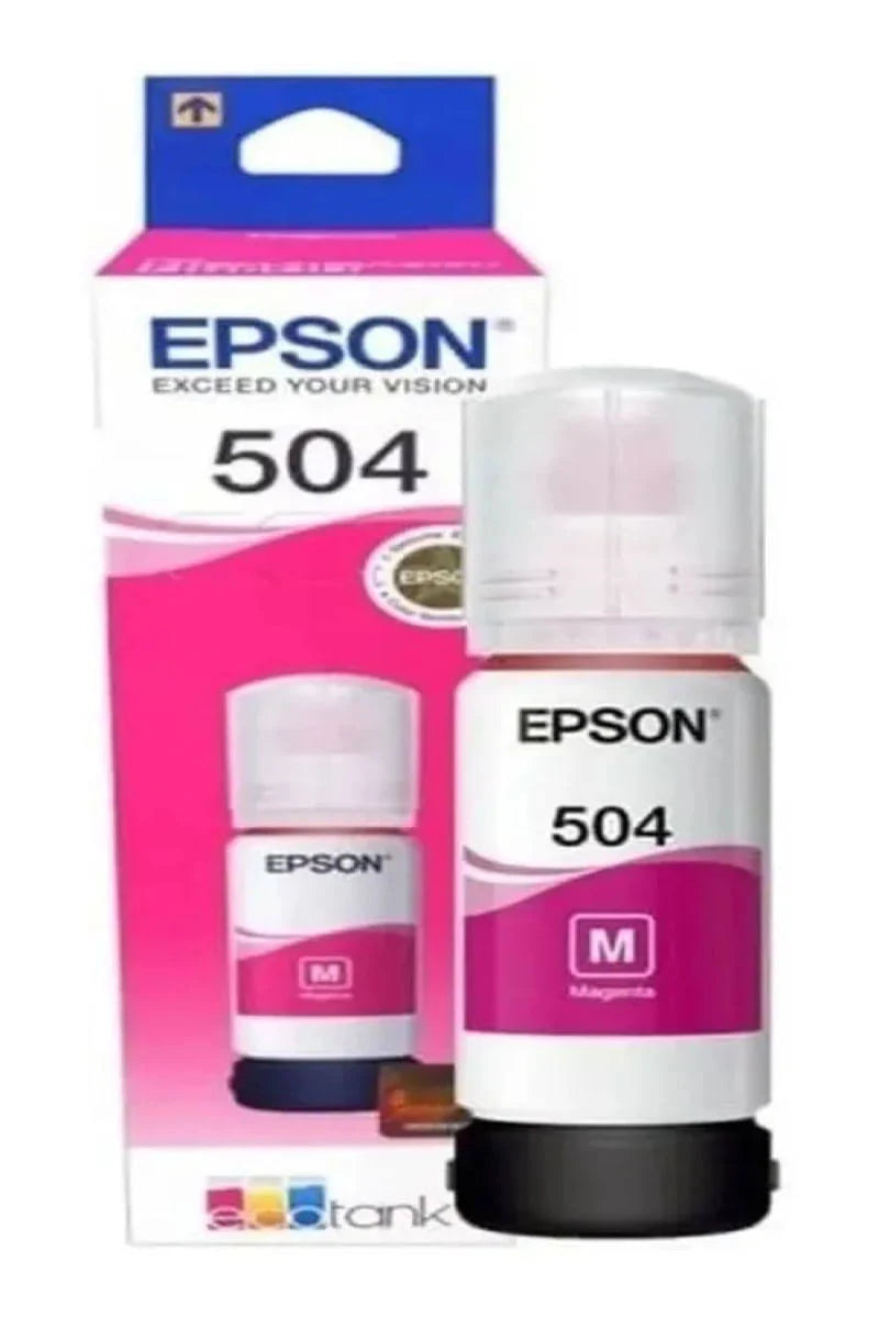 Refil de tinta Epson 504 magenta