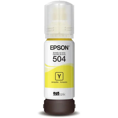 Refil de tinta Epson 504 amarelo