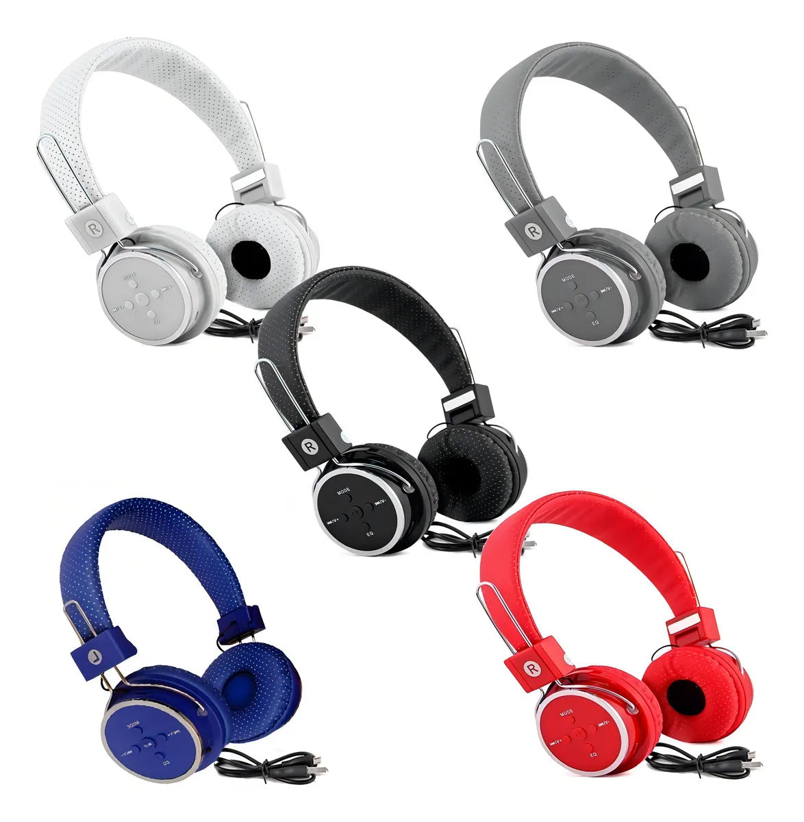 Fone Ouvido Sem FiO CINSA Bluetooth Recarregável Celular P2 Usb Fm